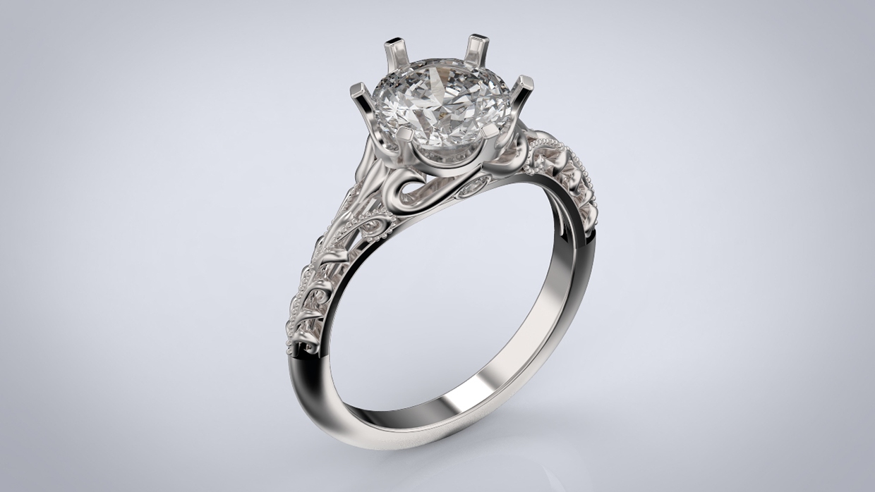 1.5 Carats Diamond Ring